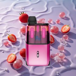 Fumot Ultra T32000 Engangs Vape Druer Is - Jordbær Is med 32000 Puffs og 24ml E-Væske