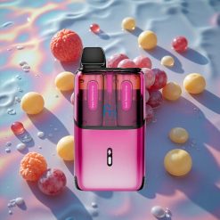 Fumot Ultra T32000 Engangs Vape Druer Regndråper - Jordbær Regndråper med 32000 Puffs og Type-C Hurtiglading