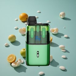 Fumot Ultra T32000 Engangsvape Kjølig Mynte - Spissmynte med 32000 Puffs og Type-C Hurtiglading